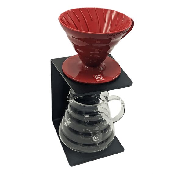 CoffeeTools Подставка для приготовления чая стальная черная, фото , изображение 2