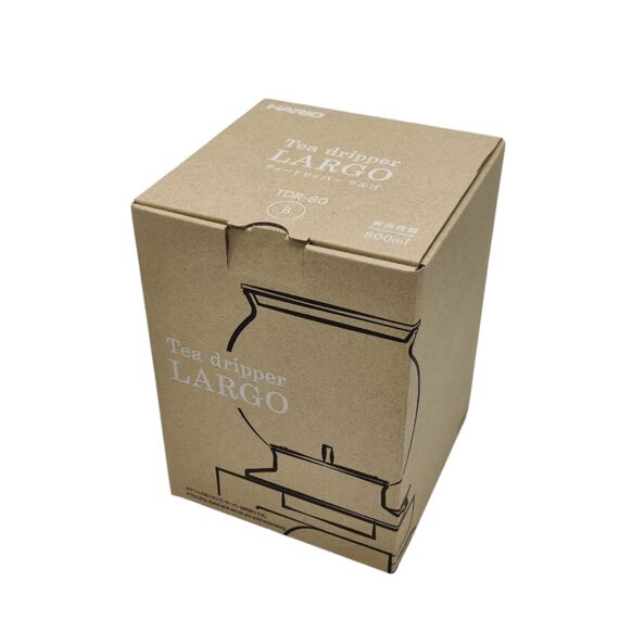 Hario Largo Tea Dripper Заварник с кнопкой 800 мл, фото , изображение 4