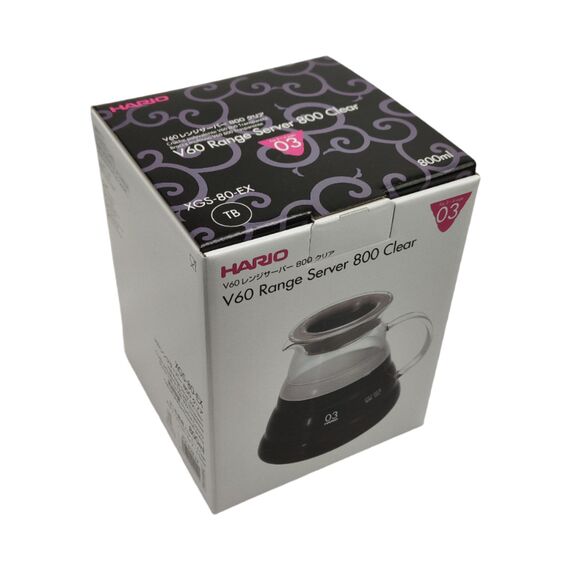 Сервировочный чайник Hario V60 Clear Range Server 800 мл, фото , изображение 2