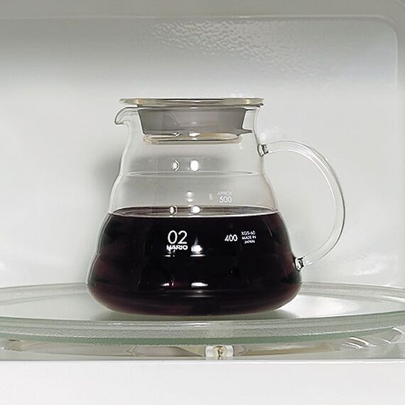 Сервировочный чайник Hario V60 Clear Range Server 600 мл, фото , изображение 4 Сервировочный чайник Hario V60 Clear Range Server 600 мл, фото , изображение 4