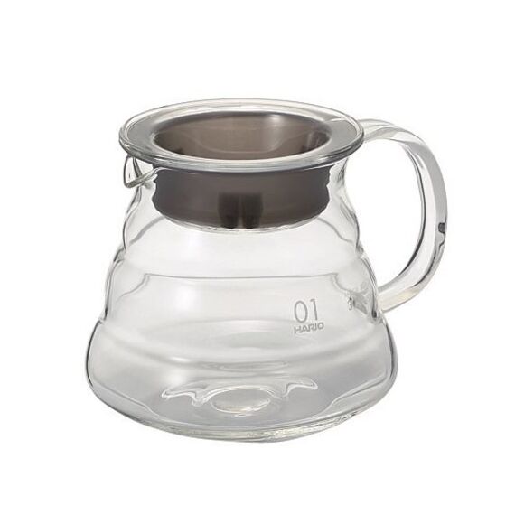 Сервировочный чайник Hario V60 Clear Range Server 360 мл, фото 