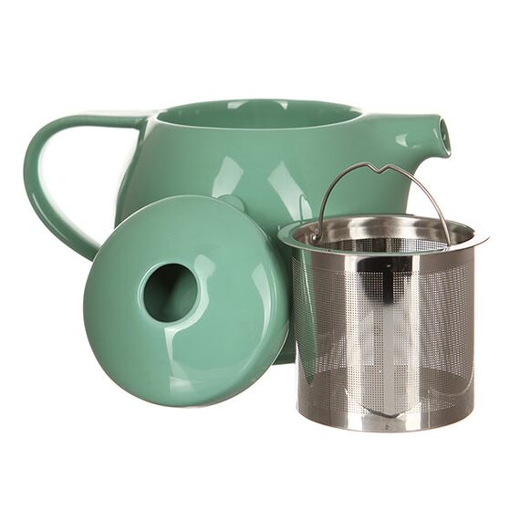 Заварочный чайник Loveramics Pro Tea 400 мл с ситечком мятный, фото , изображение 4